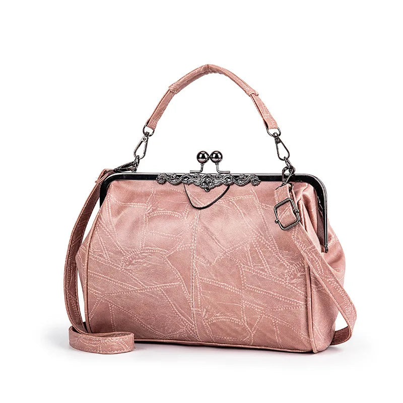 Sac à main Femme Rétro-Chic Cuir Artificiel Élégant 2