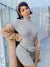 Variant image for Robe Femme Bodycon Élégante Polyvalente Polyester-29