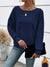 Pull Femme à Rayures Décontracté en Coton et Acrylique 5