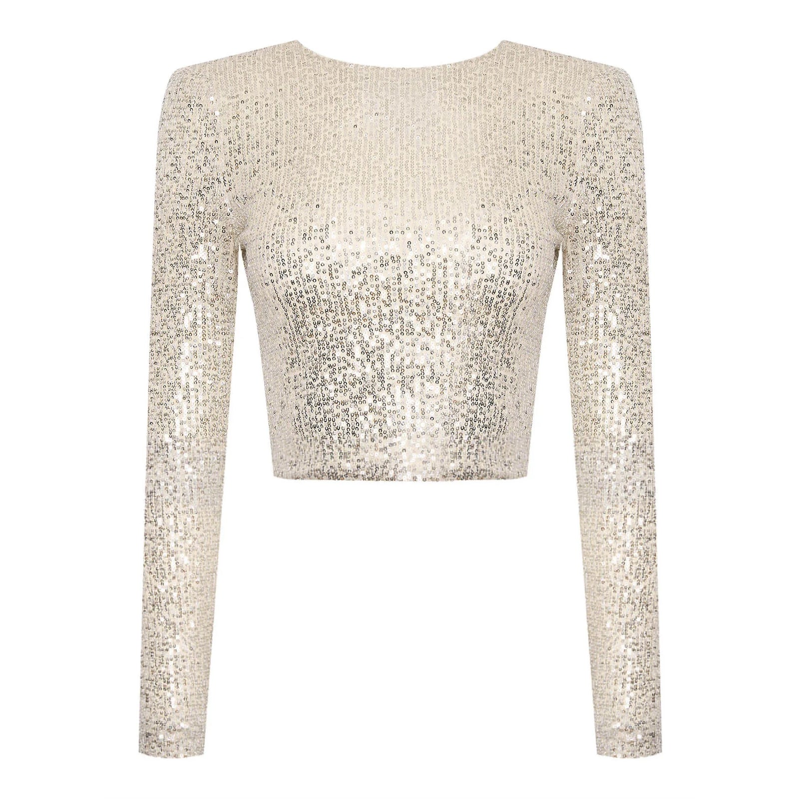 Haut Femme Paillette Brillant en Polyester pour Occasions Festives 1