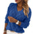 Pull Femme V-Neck Confortable Mélange Acrylique et Laine 1