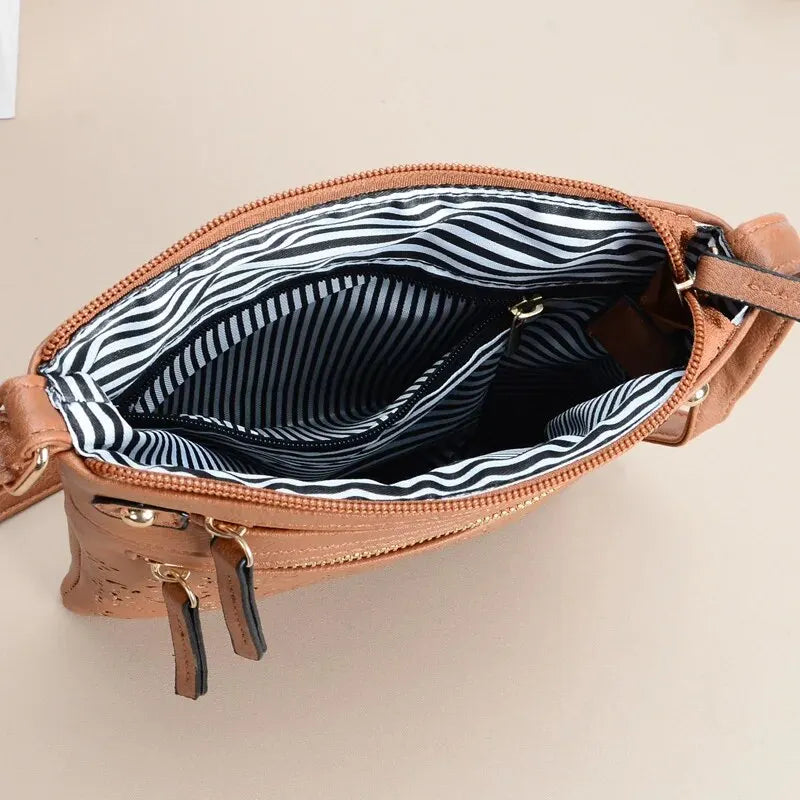 Sac Bandoulière Femme Rétro-Chic en Cuir Artificiel 5