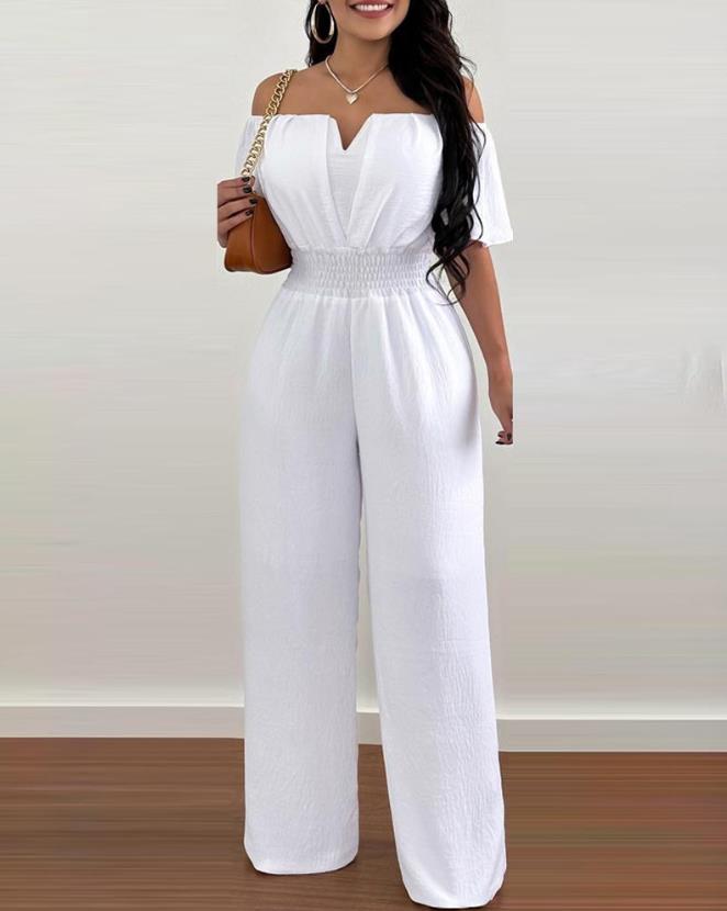 Variant image for Combinaison Femme Chic Épaules Dénudées Polyester-5