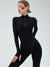 Combinaison Femme Chic BodyCon en Polyester et Spandex-1