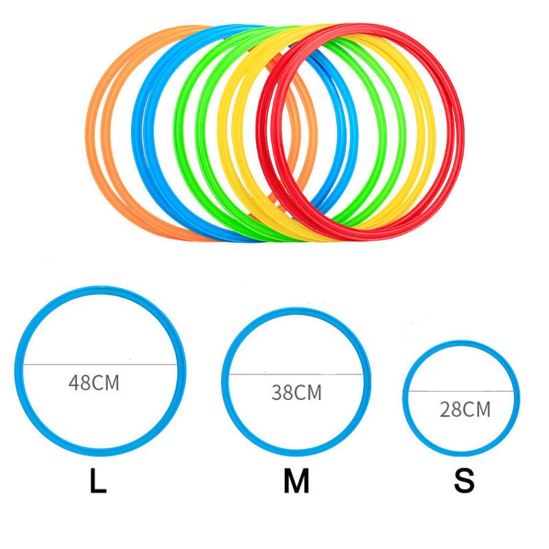 Jeu d'anneaux de saut en treillis Jeu