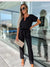 Variant image for Combinaison Femme Chic Manches Courtes Décolleté en V 100% Polyester-16