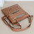 Sac Bandoulière Femme Rétro-Chic en Cuir Artificiel 4