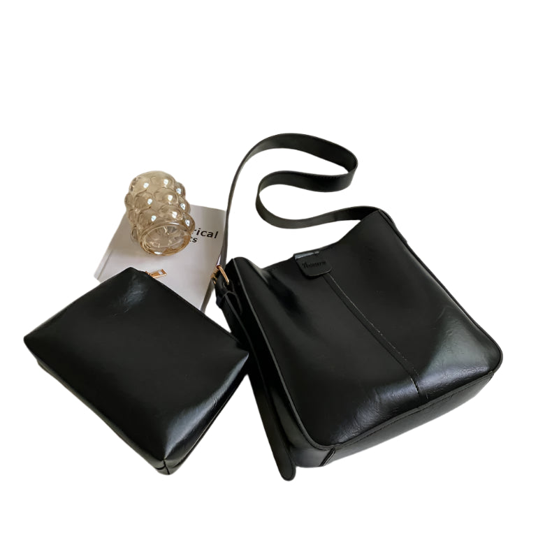 Sac Bandoulière Femme Vintage Chic Cuir 1