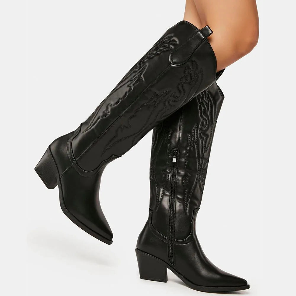 Bottes de cow-boy western pour femmes