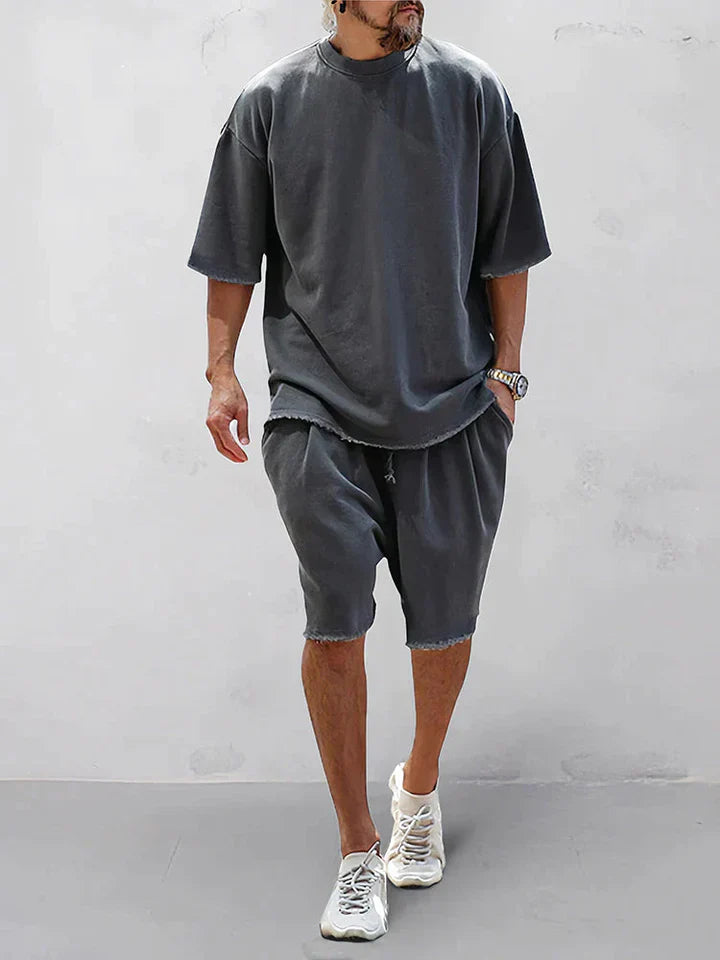 Variant image for Ensemble Femme Oversize Urbain Tendance Tissu Doux et Respirant-15