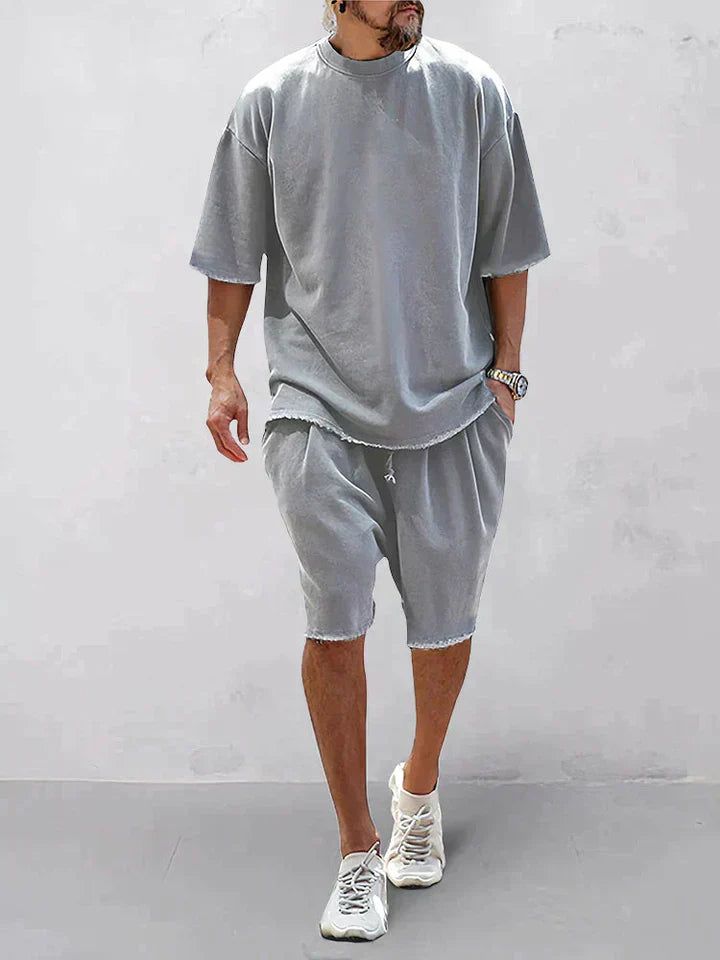 Variant image for Ensemble Femme Oversize Urbain Tendance Tissu Doux et Respirant-8