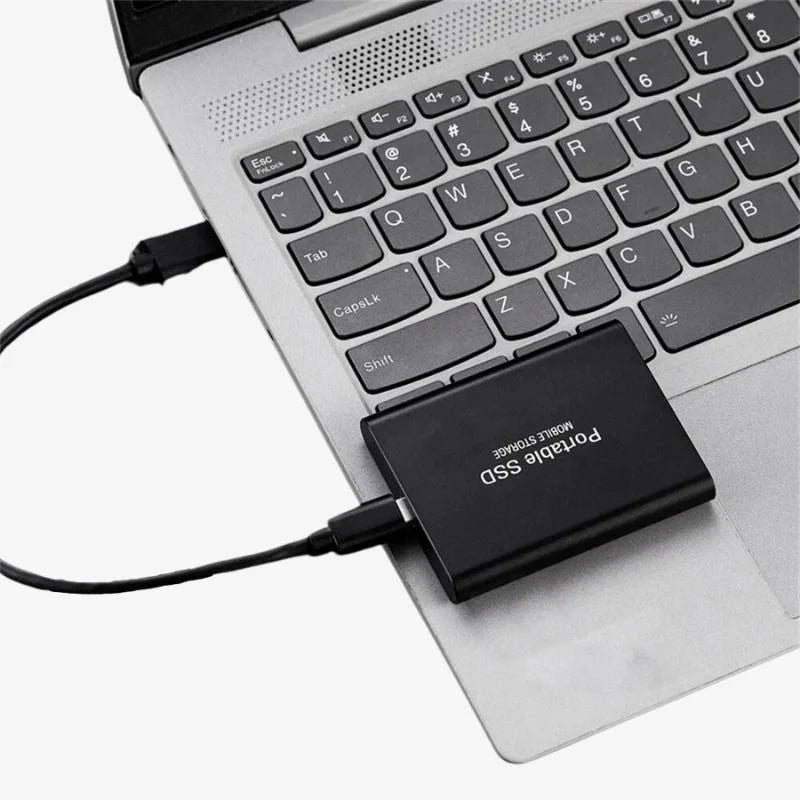 SSD externe portable en aluminium de 1 To à 30 To, résistant aux chocs et à l'eau 4