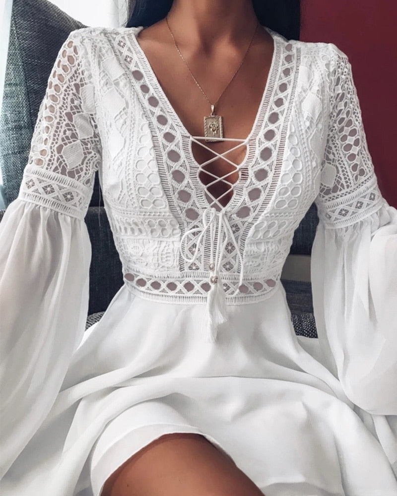 Robe de Fête Femme Élégante Polyester Coupe Flatteuse 2