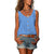 Variant image for Haut Femme Élégant Ajusté Tissu Léger-37