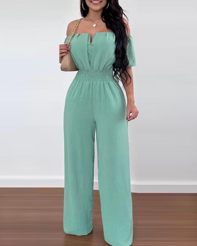 Variant image for Combinaison Femme Chic Épaules Dénudées Polyester-13