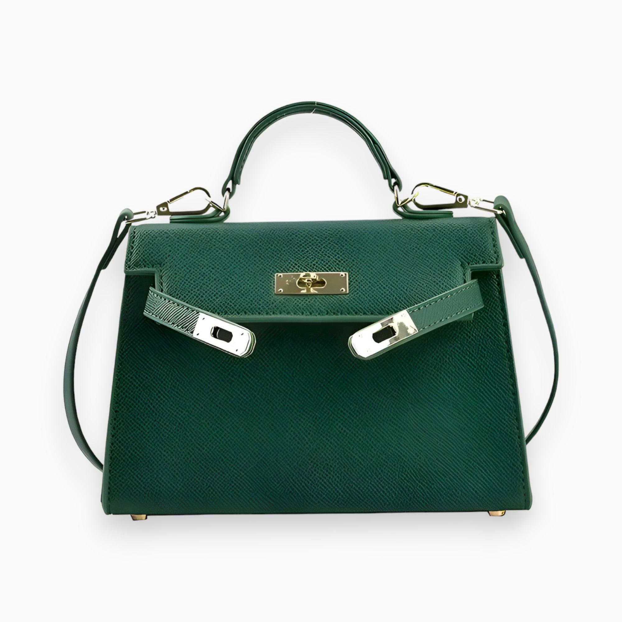Sac À Main Femme Classique Structuré Métallique Texturé 4
