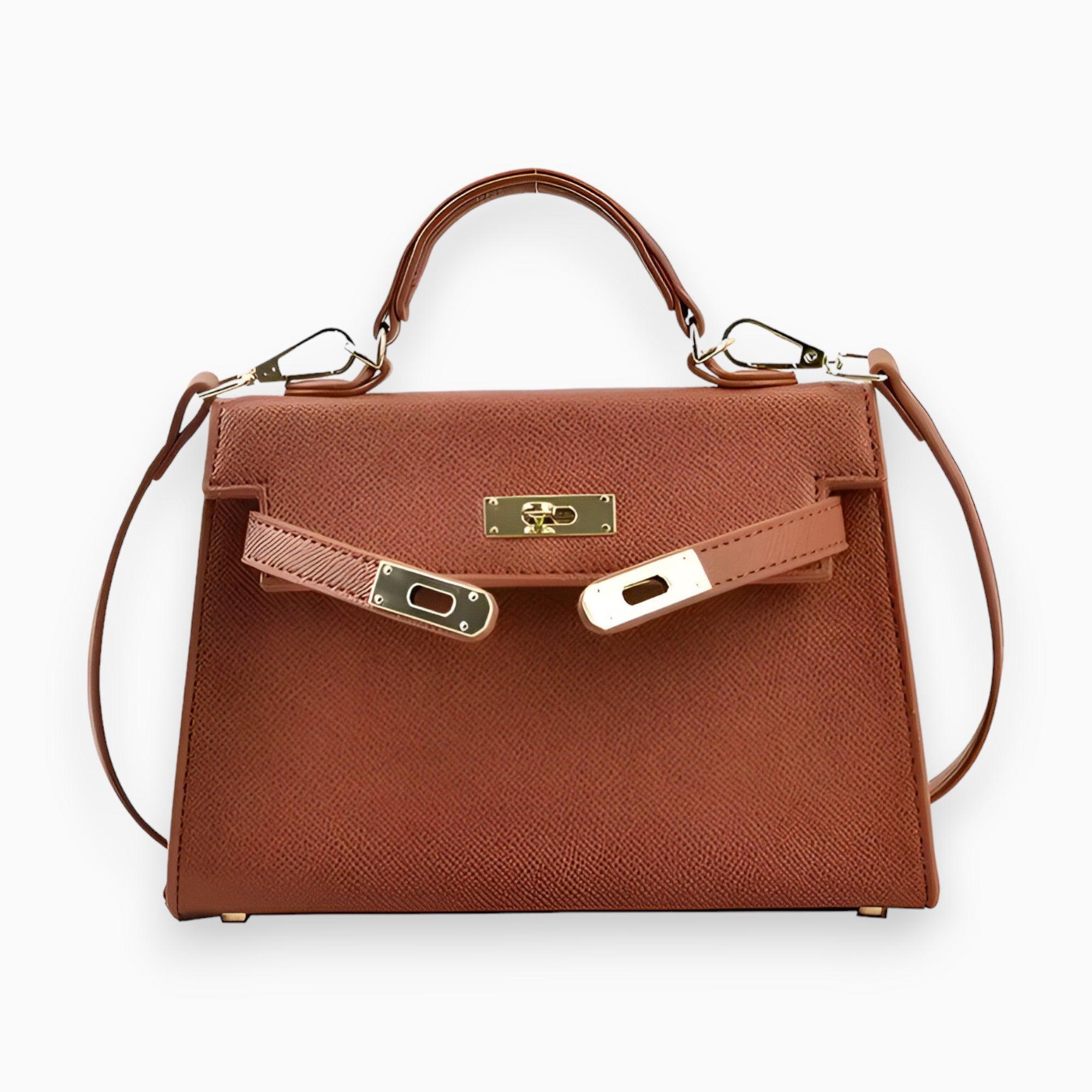 Sac À Main Femme Classique Structuré Métallique Texturé 6