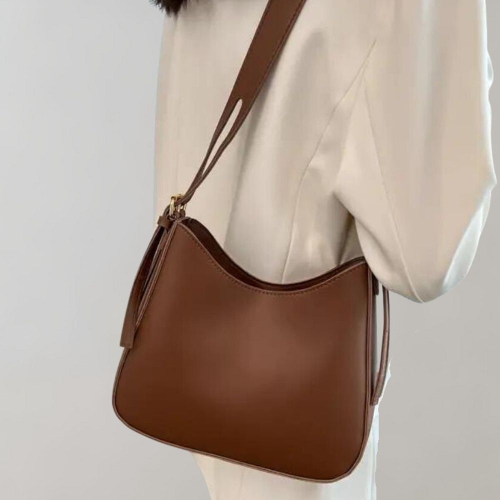 Sac Bandoulière Femme Minimaliste Élégant avec Intérieur Spacieux 1