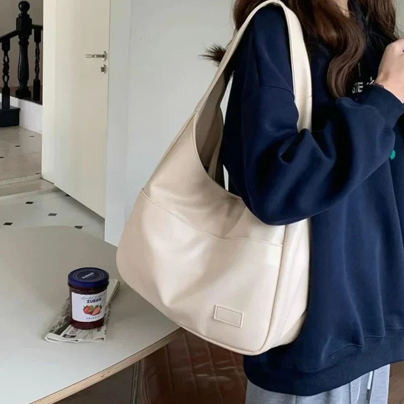 Sac Bandoulière Femme Tendance Polyvalent avec Grande Capacité 4
