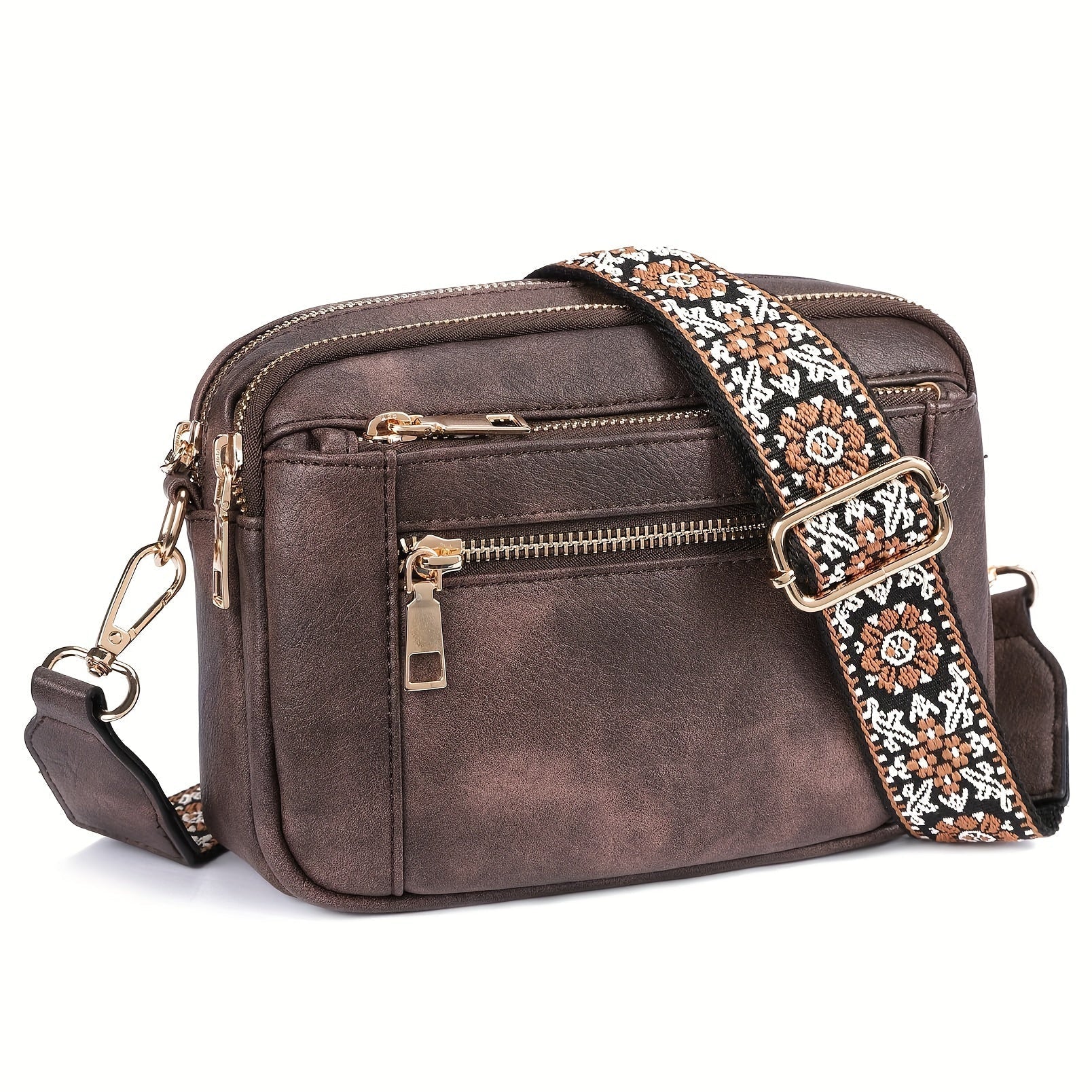 Sac Bandoulière Femme en Cuir Vegan Élégant 5