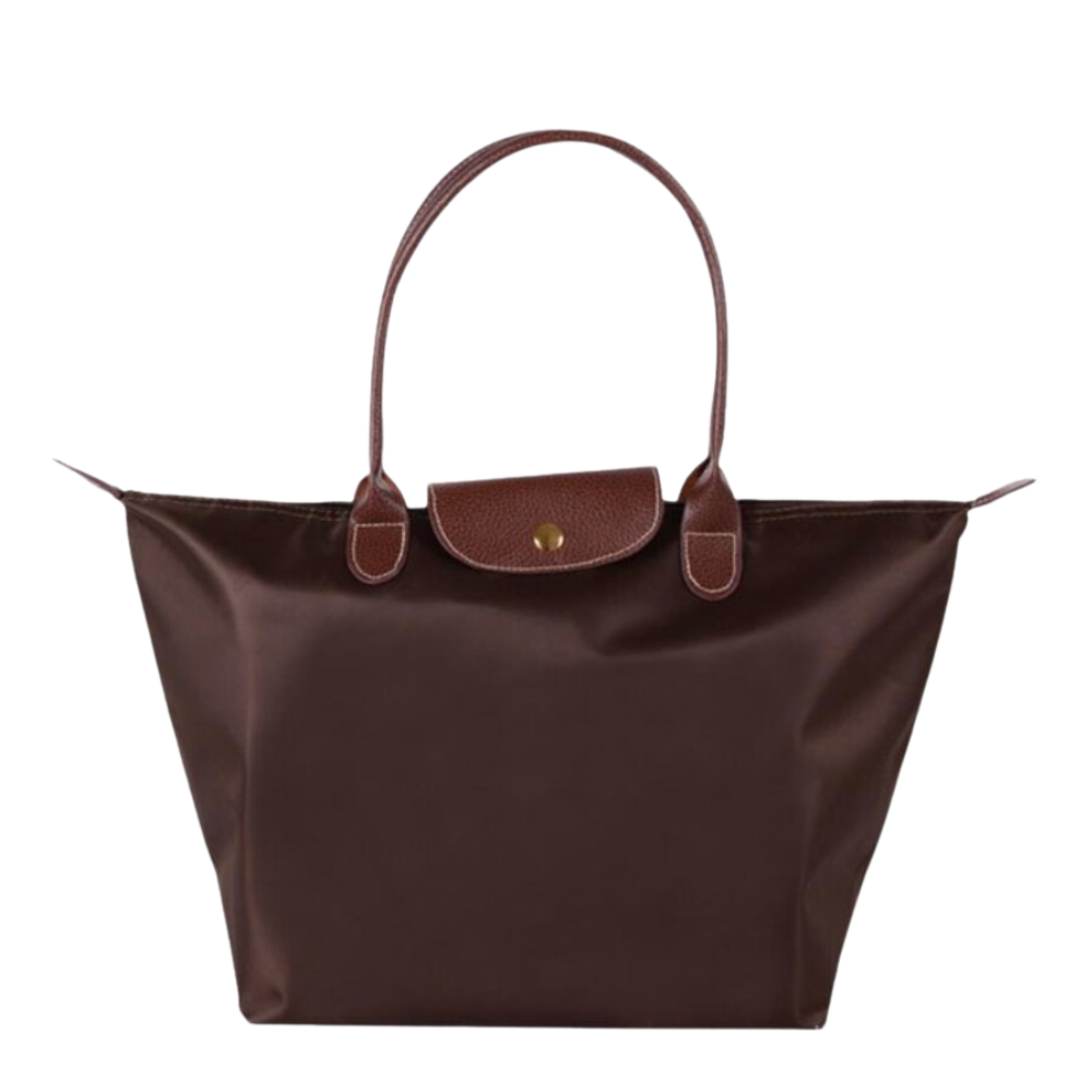 Sac Tote Bag Classique Léger en Tissu Durable avec Poignées en Cuir pour Femme 5