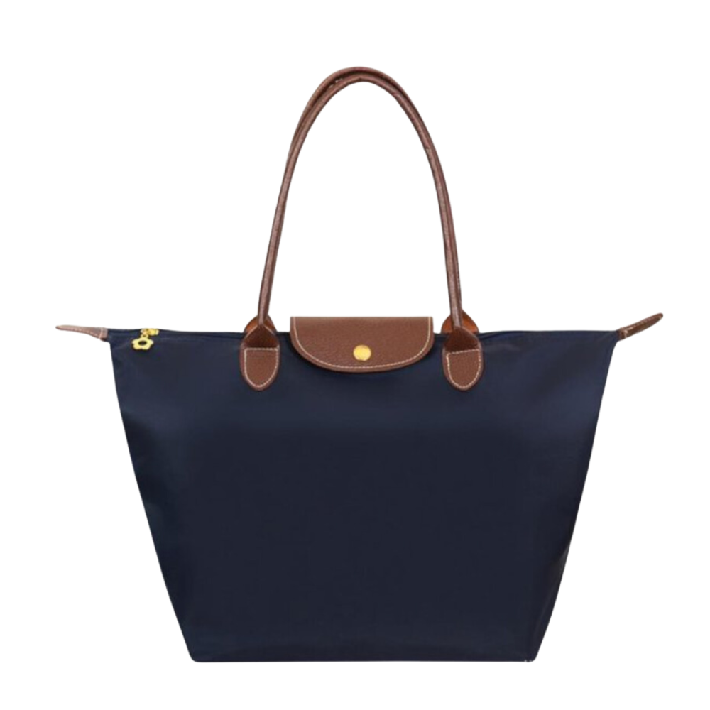 Sac Tote Bag Classique Léger en Tissu Durable avec Poignées en Cuir pour Femme 8