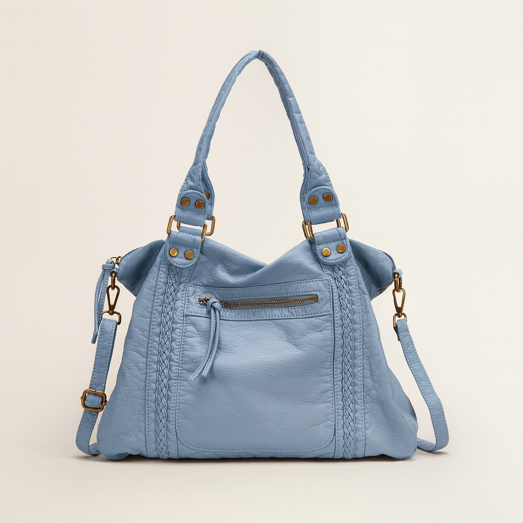 Sac à Dos Vintage Pratique pour Étudiants avec Poches Organisées 1