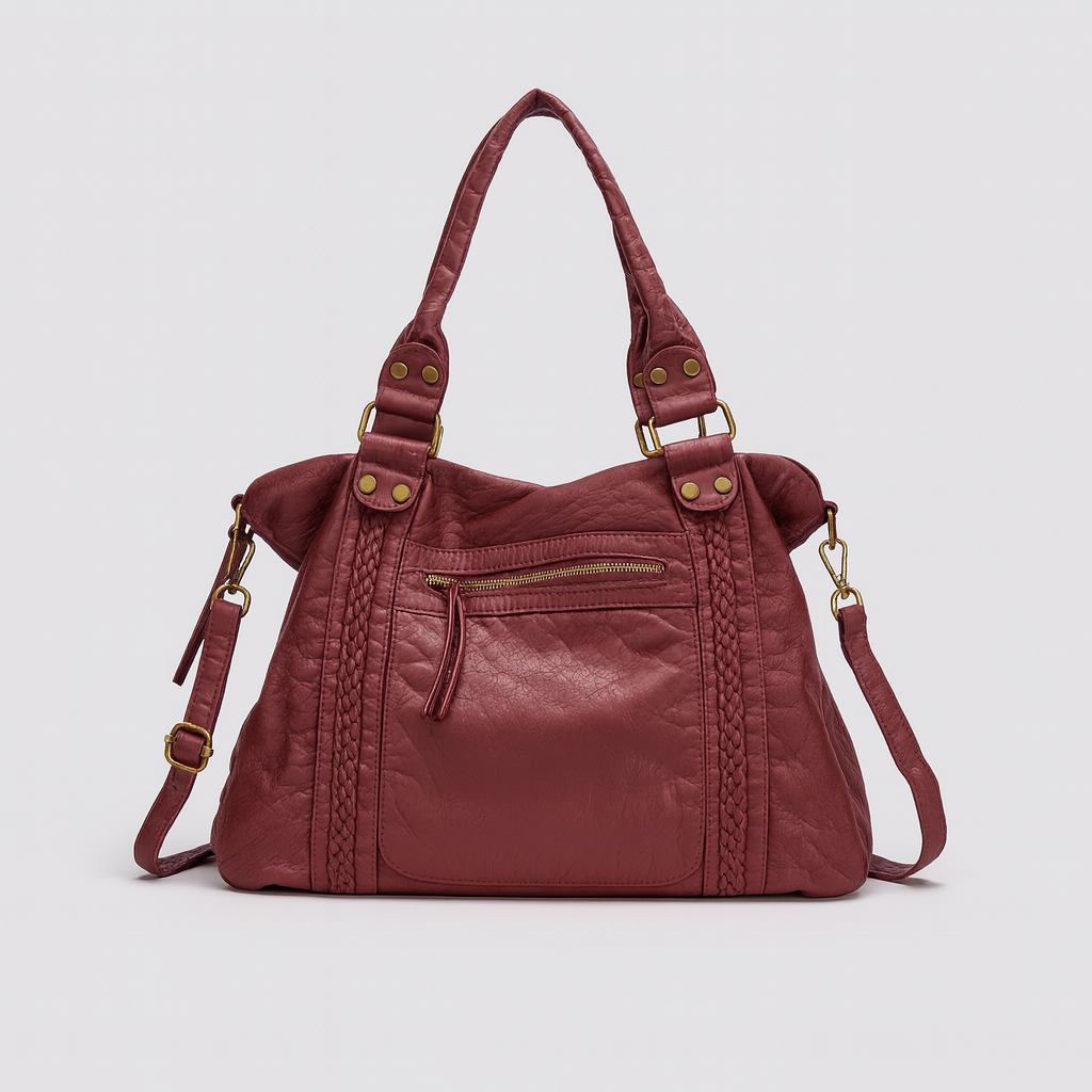 Sac à Dos Vintage Pratique pour Étudiants avec Poches Organisées 4