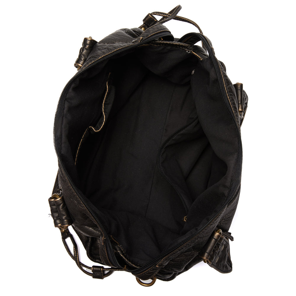 Sac à Main Noir Vintage pour Femmes 3