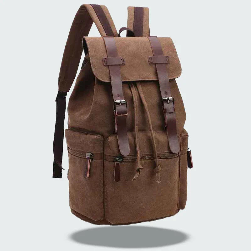 Sac à dos pour hommes avec rabat et poches pratiques 3
