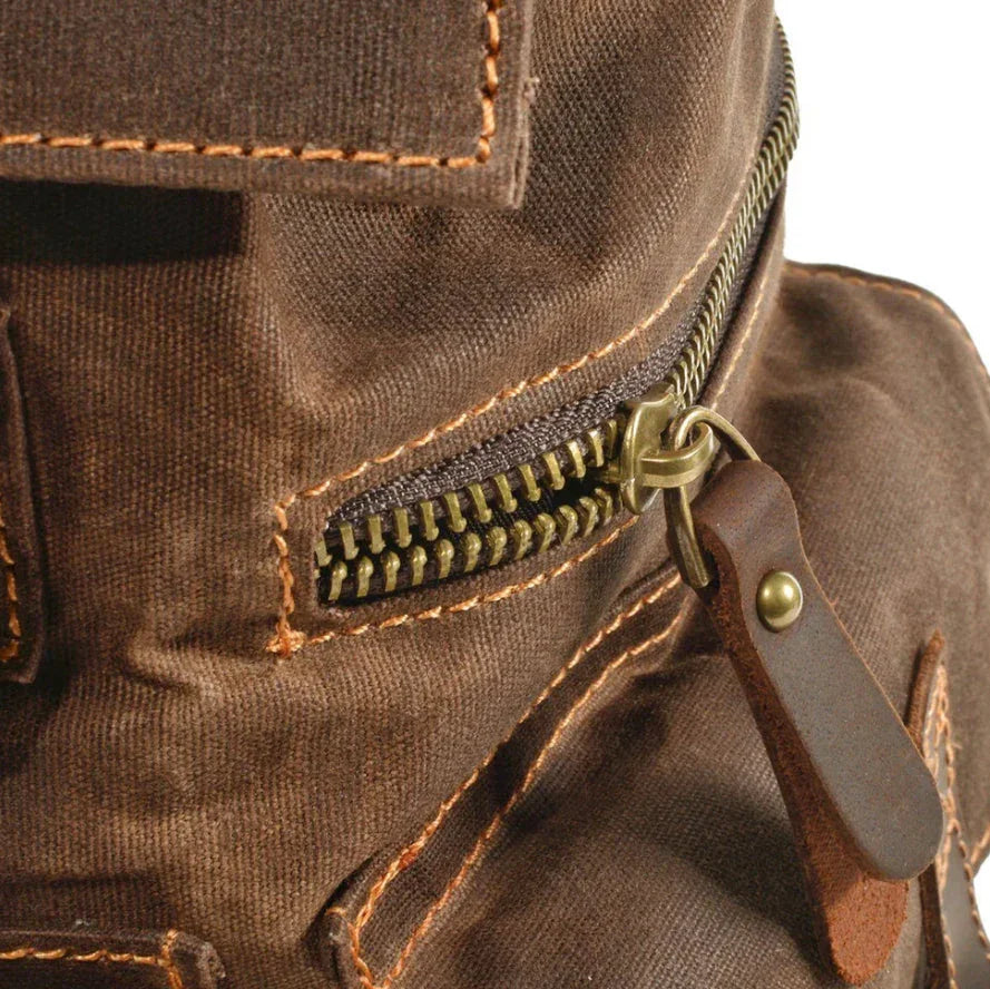 Sac à dos unisexe en toile avec cordon de serrage 4