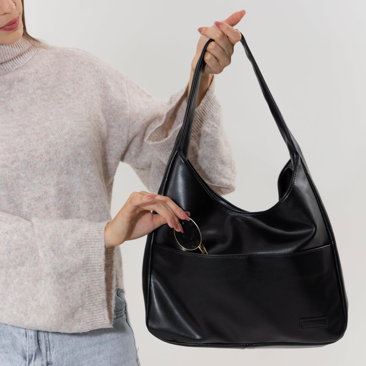 Sac à main femme Pratique Simili Cuir Bandoulière Élégant 1