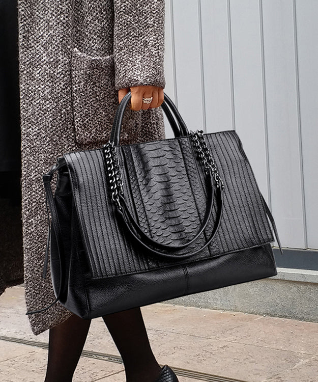 Sac à main femme Tendance Patchwork avec Chaîne Moderne 2