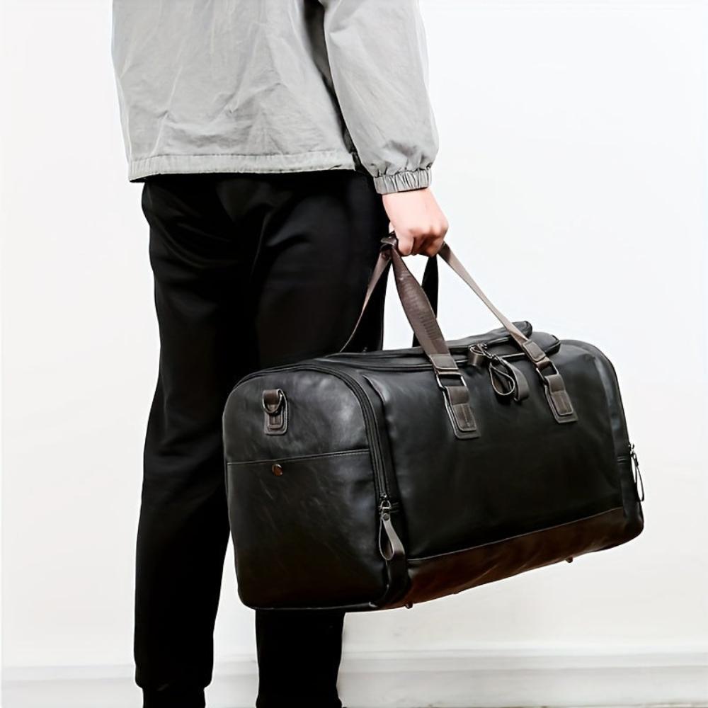Sac de Sport Homme Bicolore Pratique avec Bandoulière 6