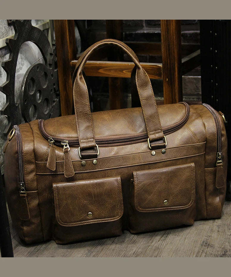 Sac de Voyage Homme Grande Capacité Pratique et Élégant 2