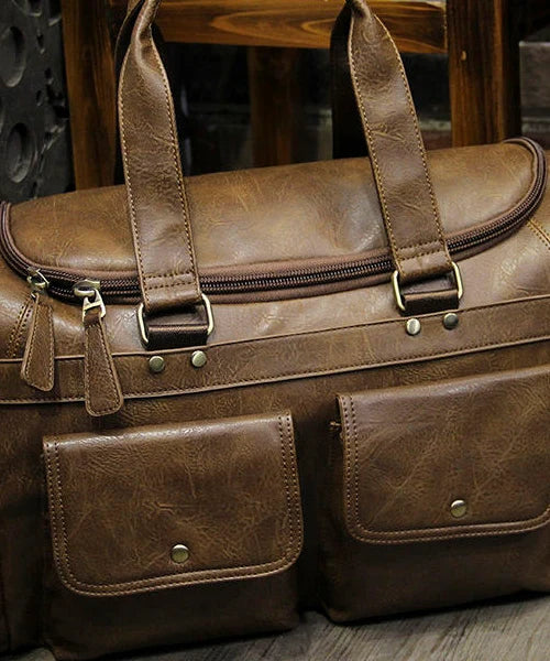 Sac de Voyage Homme Grande Capacité Pratique et Élégant 4