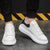 Baskets Homme Urbaines Cuir et Textile Confortables 2