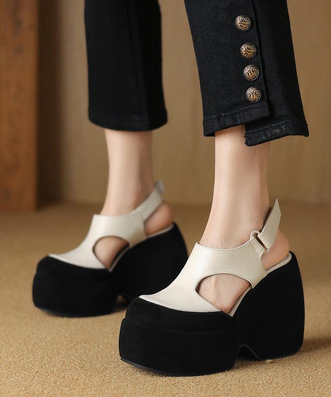 Sandales Femme Plateforme Tendance avec Talons Élevés 3