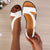 Sandales Femme en Cuir PU Anatomiques Modernes 2