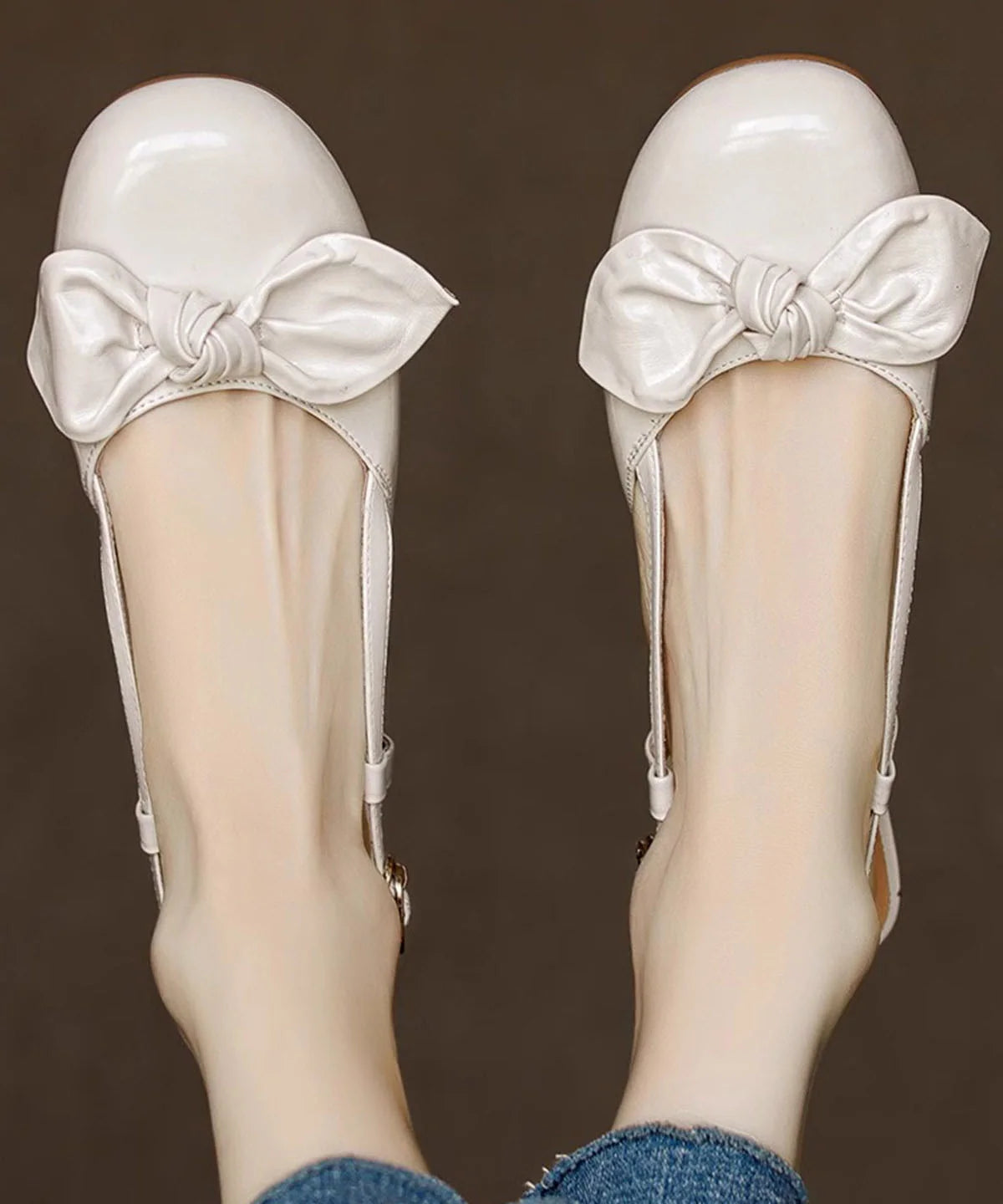 Sandales pour femmes avec nœud décoratif 2