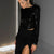 Haut Femme Paillette Brillant en Polyester pour Occasions Festives 6
