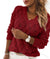 Pull Femme V-Neck Confortable Mélange Acrylique et Laine 6