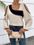 Variant image for Chemisier Femme Chic Décolleté Carré Manches Longues Polyester-7