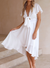 Robe Longue Femme Chic en Polyester Ajustement Fluide pour Été 4
