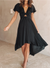 Robe Longue Femme Chic en Polyester Ajustement Fluide pour Été 5