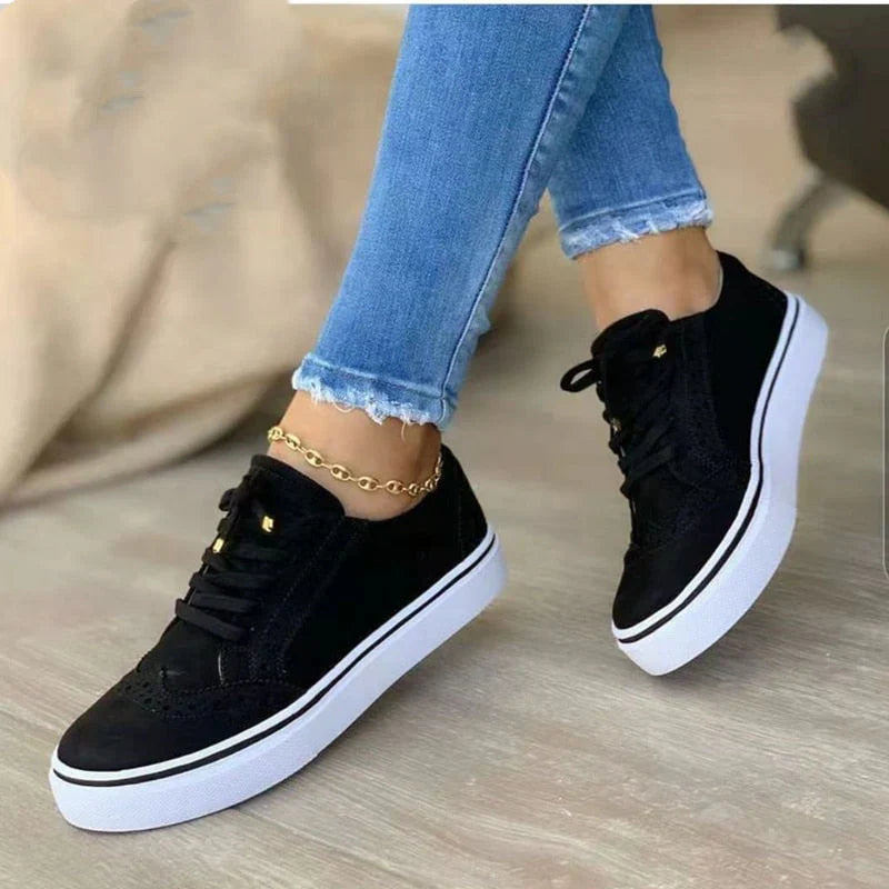 Chaussures Femmes Orthopédiques Confortables en Matériaux Respirants-1
