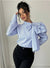 Variant image for Chemisier Femme Chic Surdimensionné en Coton Doux-1