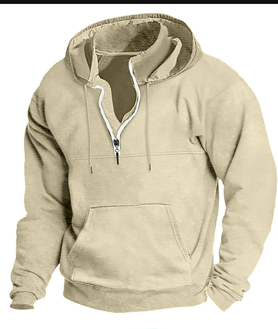 Variant image for Sweat à Capuche Homme Décontracté en Coton Doux-22
