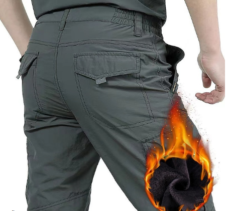 Variant image for Pantalon Cargo Homme Hiver Décontracté Matériau Résistant-9