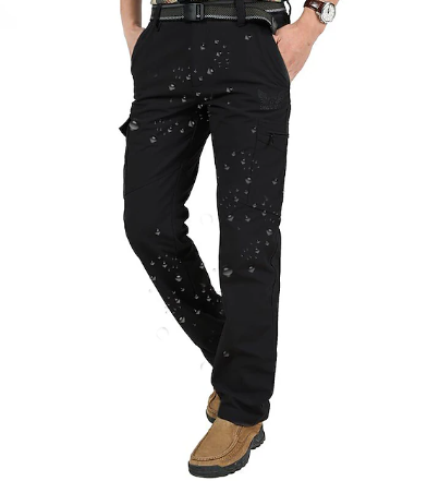 Pantalon Cargo Homme Hiver Décontracté Matériau Résistant-6